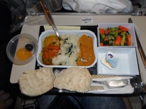 еда в самолете